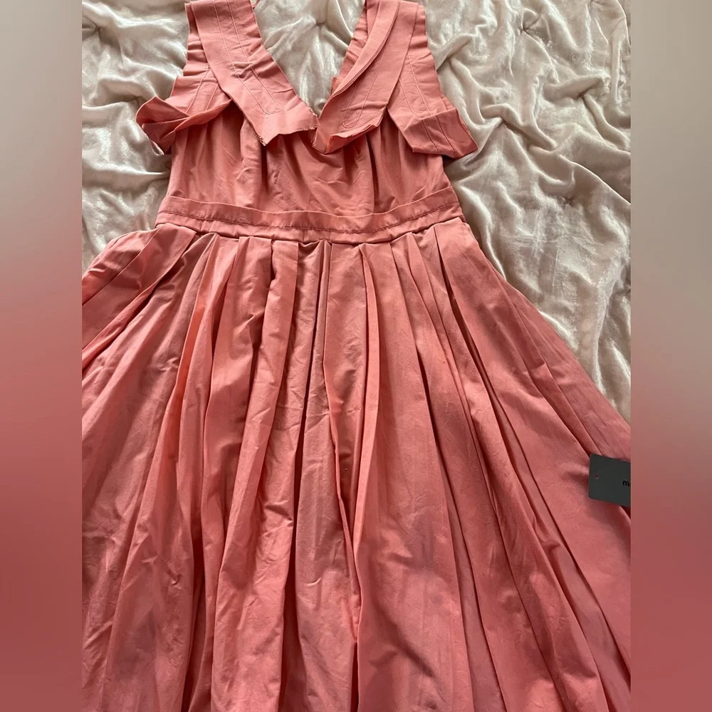 Pink Miu Miu Babydoll Dress - Picture 2 of 16